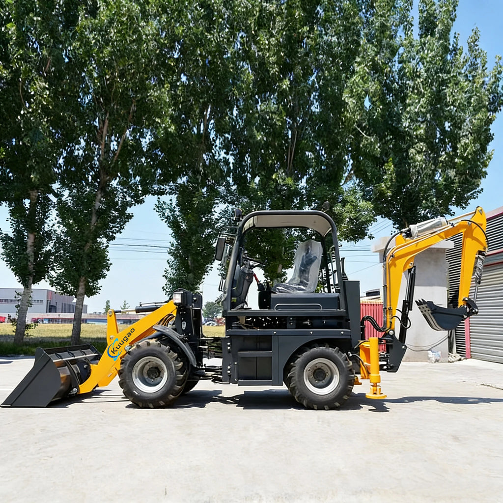 3 Ton Backhoe Loader – CE/EPA/Euro V Certified Front Loader & Digger for Farm & Construction