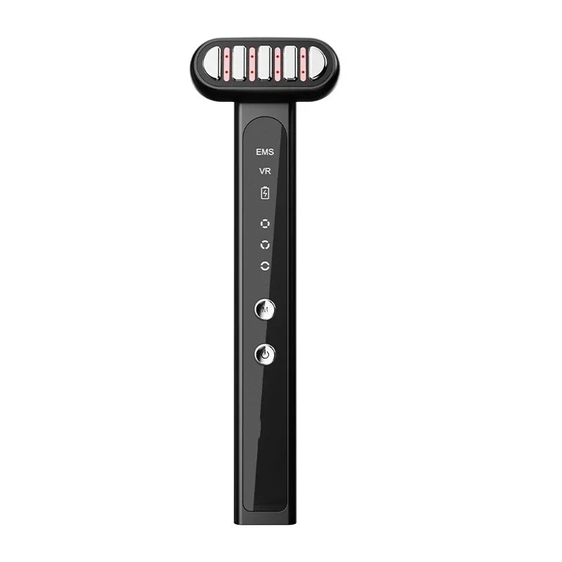 miitina Red Light Eye & Neck Massager Wand – EMS Anti-Wrinkle, Dark Circle & Skin Tightening Beauty Device