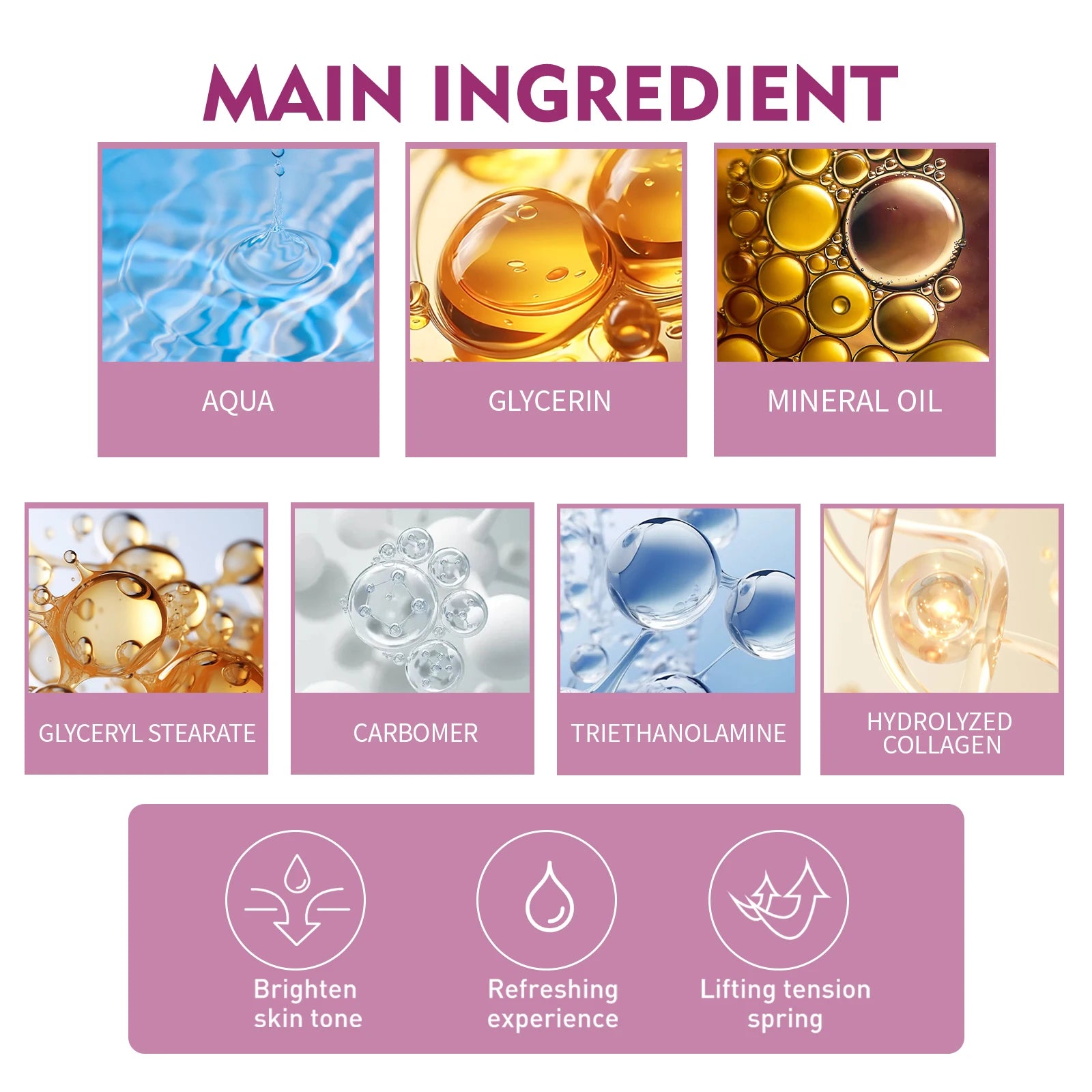Collagen Neck Cream — Firming, Lifting & Double Chin Reducer
