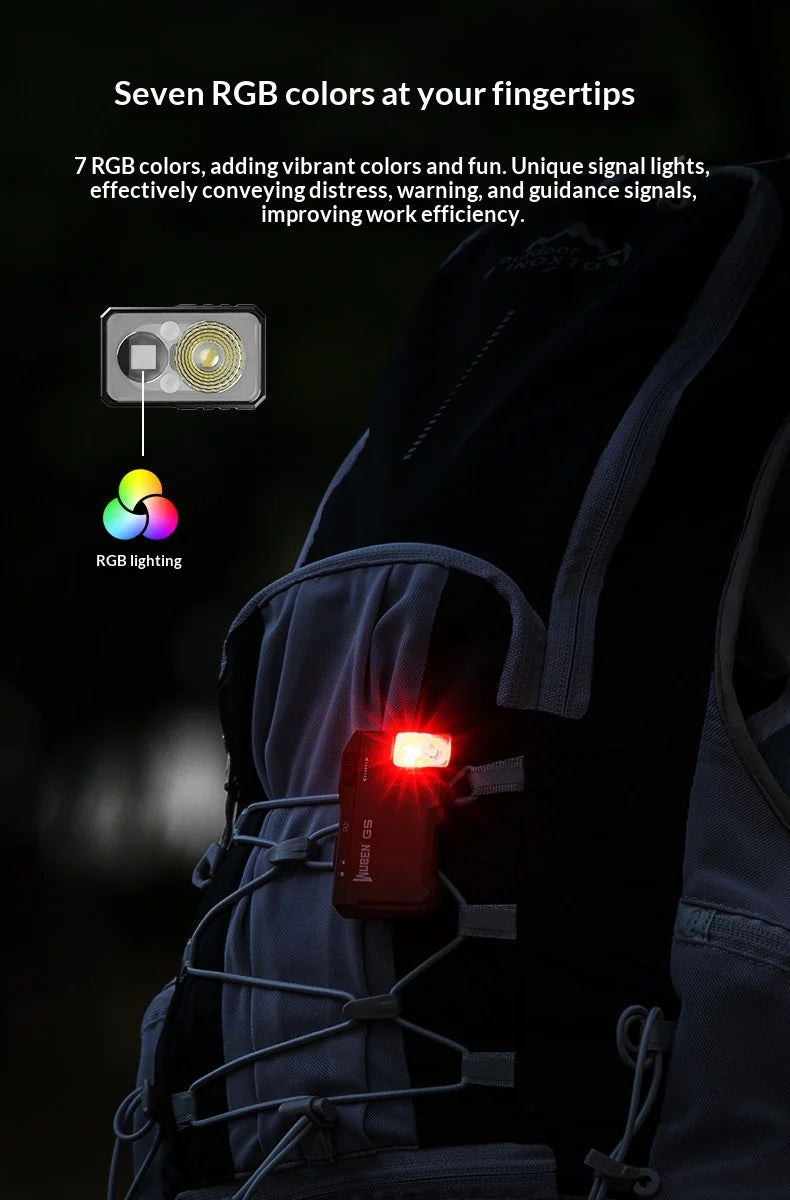 WUBEN G5 Premium EDC Flashlight – 400 Lumens, RGB, Titanium Alloy & Collector Edition Variants