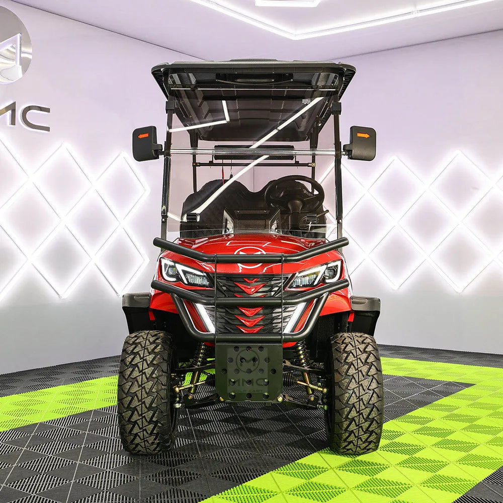 Street Legal 4-Seater Electric Golf Cart — 72V Lithium Battery, 5kW AC Motor
