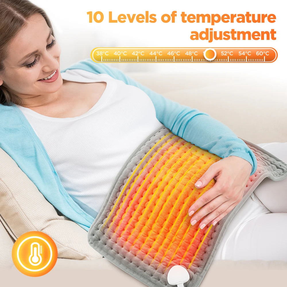 Electric Heating Blanket Mat – Heated Pad for Bed & Sofa, Warm Winter Thermal Blanket, 58x29cm