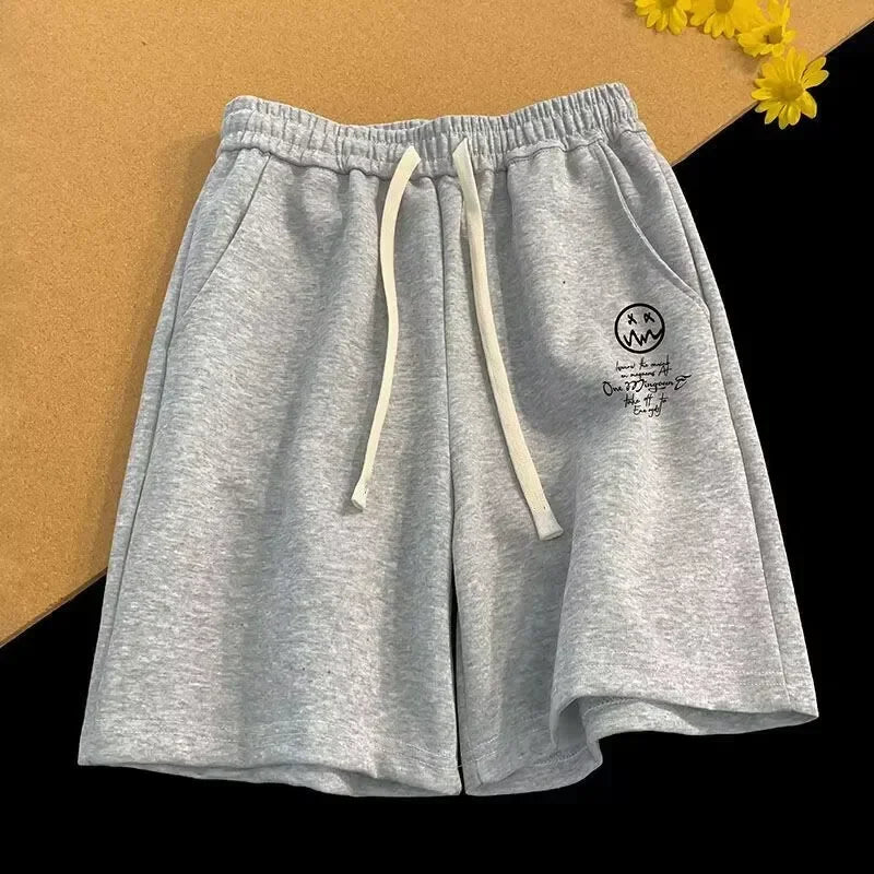 Men's Oversized Wide Leg Sport Shorts — Relaxed Fit Athletic Shorts