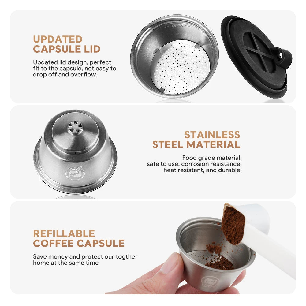 Reusable Coffee Capsule for Dolce Gusto Machines