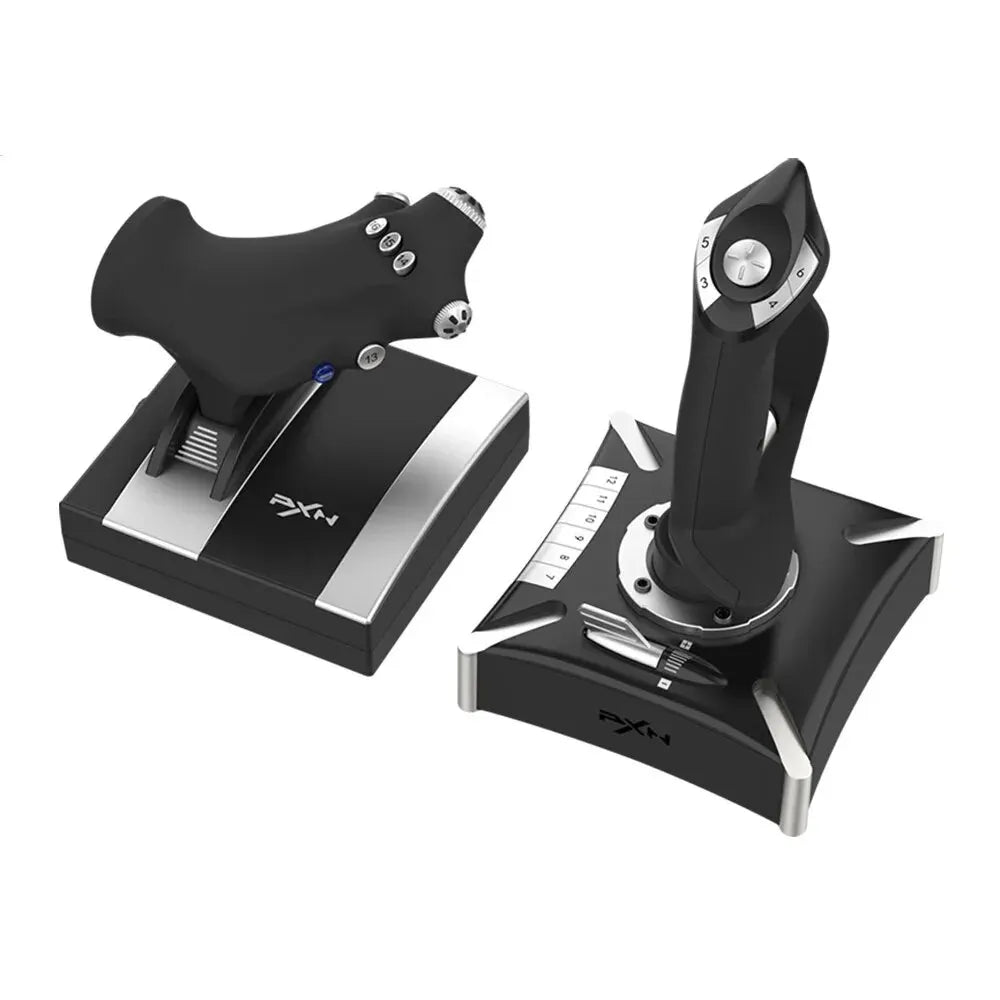 PXN 2119 PRO Flight Simulator Joystick – Vibration Gamepad for PC & PS4