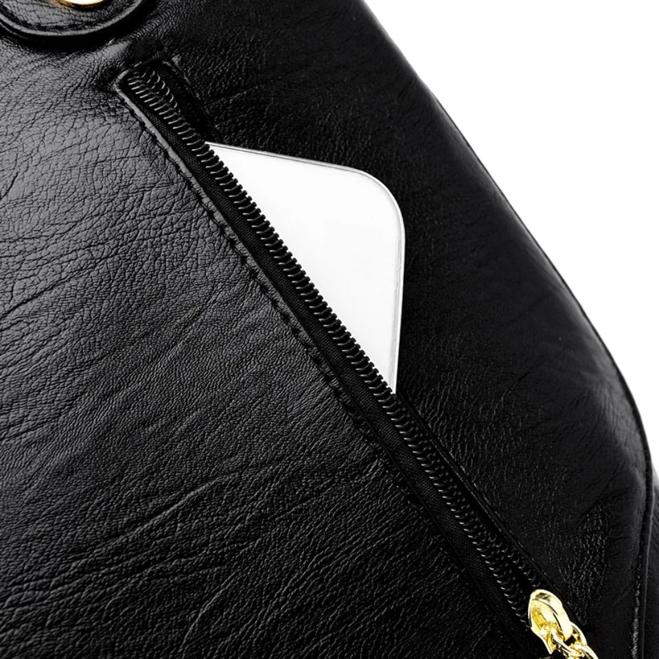 VANDERWAH Bark Pattern Microfiber Leather A4 Tote Bag – Luxury Designer Shoulder Handbag for Women