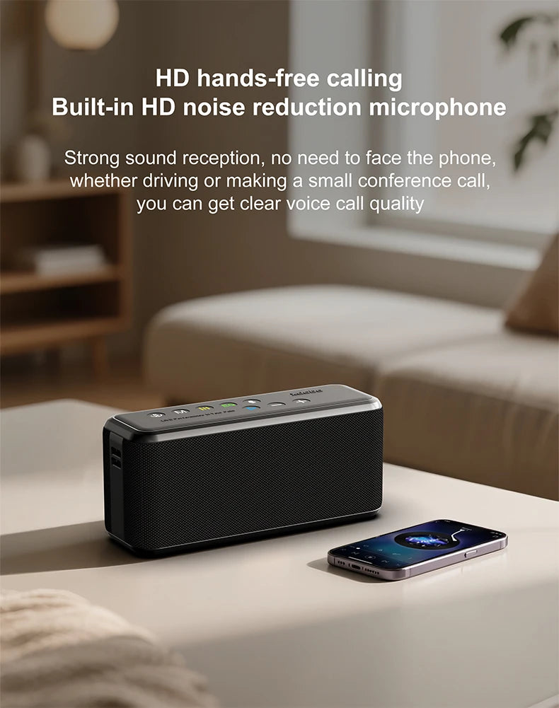 XDOBO X8 Max Portable Bluetooth Speaker — High-Power Outdoor Sound with LED Lights
