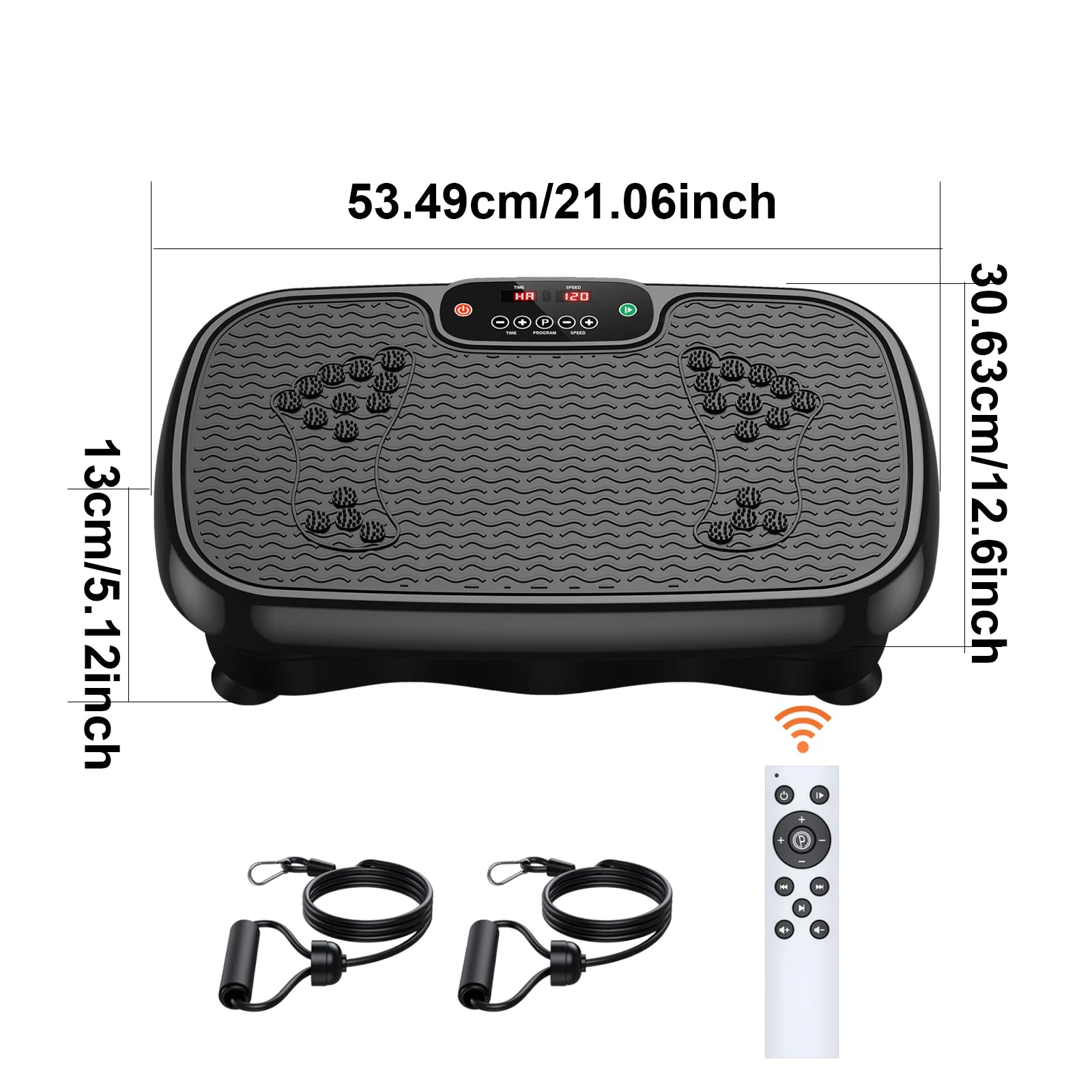 Fat Shaking Bluetooth Full Body Vibration Machine — Adjustable Speed Home Training Platform