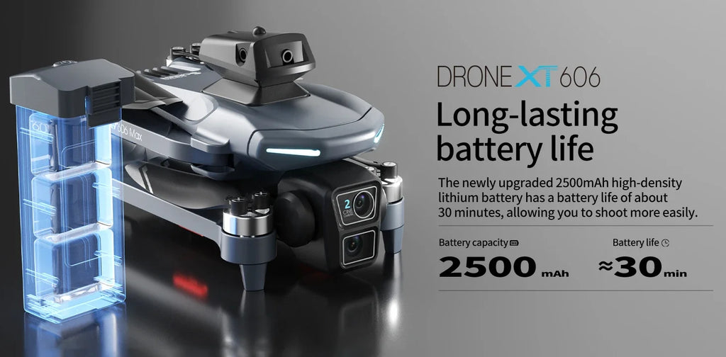 XT606 GPS Drone with Camera & Screen Remote