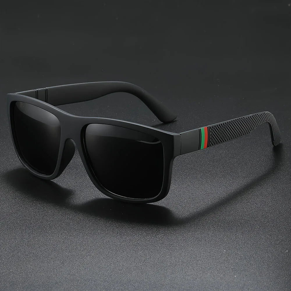 Polarized Fashion Sunglasses — UV Protection Square Frame for Men & Women