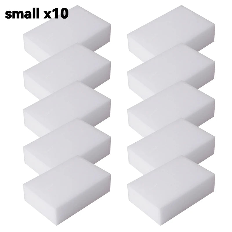Erase Any Stain with Just Water — Melamine Magic Sponge Eraser | 5–50pcs, No Chemicals, Kitchen & Bathroom Cleaning