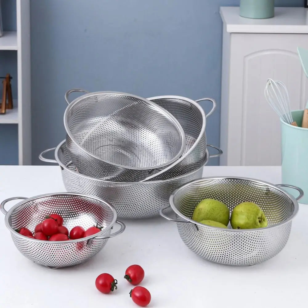 Stainless Steel Fine Mesh Strainer – Rice & Produce