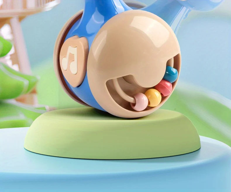 SONGYI Roly Poly Deer Tumbler Toy for Babies 6–12 Months – Wobbler Sensory Toy for Infants & Toddlers