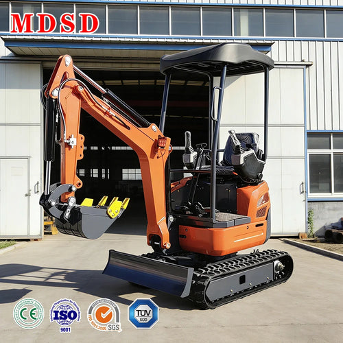 1.2 Ton Mini Excavator – EPA Euro 5 Kubota Engine Small Digger with Attachments
