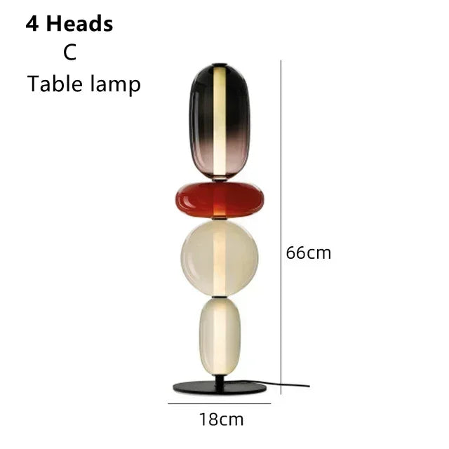 Colored Glass Lamp – Table & Floor Designs