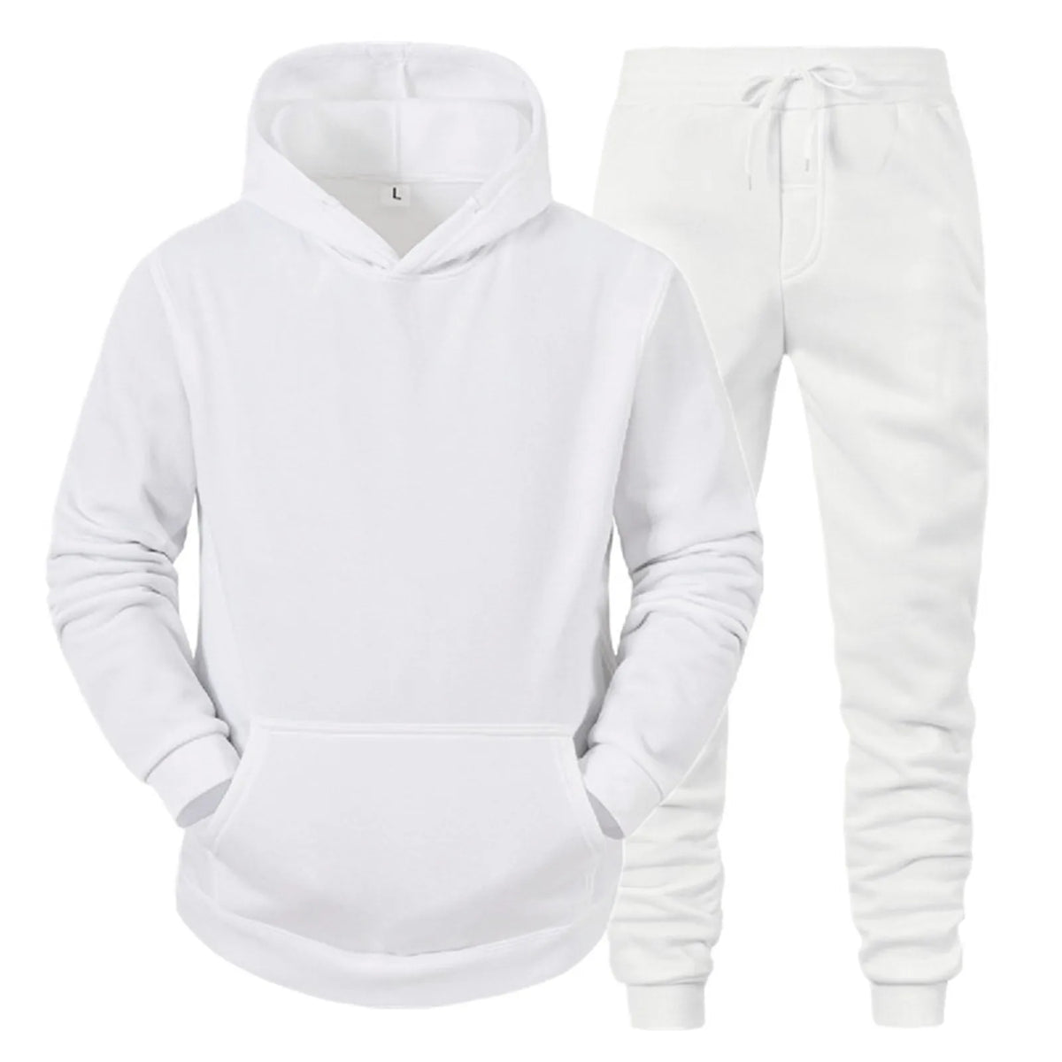 Men's Hoodie & Jogging Pants Sport Tracksuit Set – Spring Autumn Running Sweater Suit