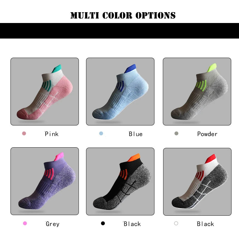 Women's Sports Socks – Breathable Cotton-Nylon Knit