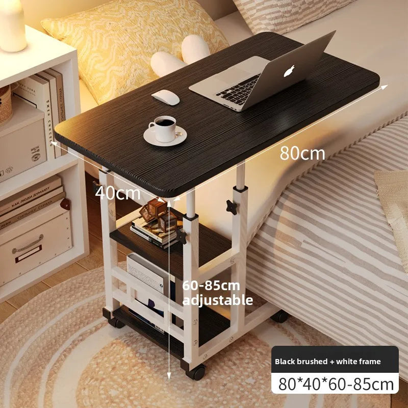 Bedside Laptop Holder & Reading Desk — Portable Bedside Table Board for Writing, Office & Computer Use