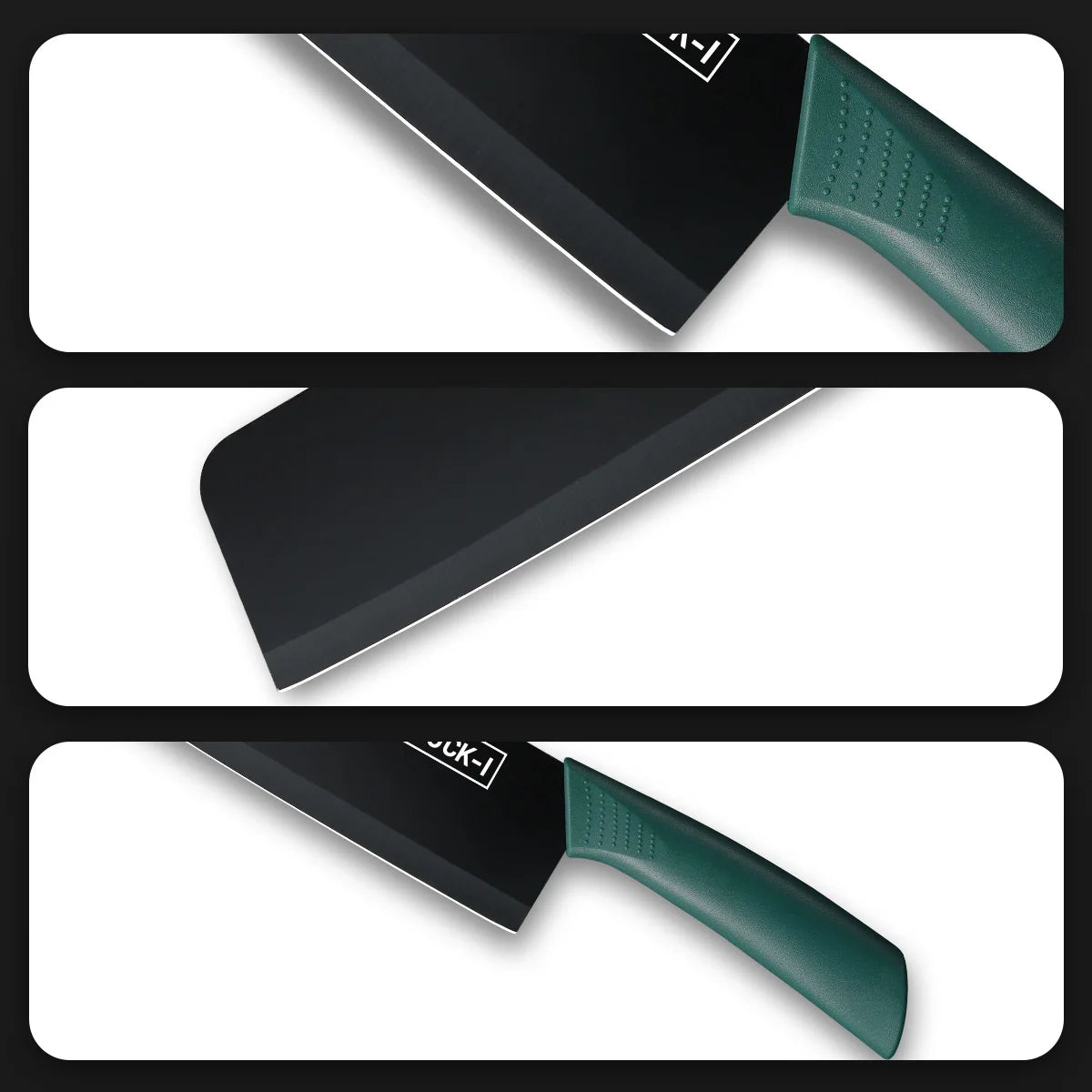 Kitchen Knife Set with Covers – Utility, Chef & Fruit Knife for Cutting Meat, Vegetables & More