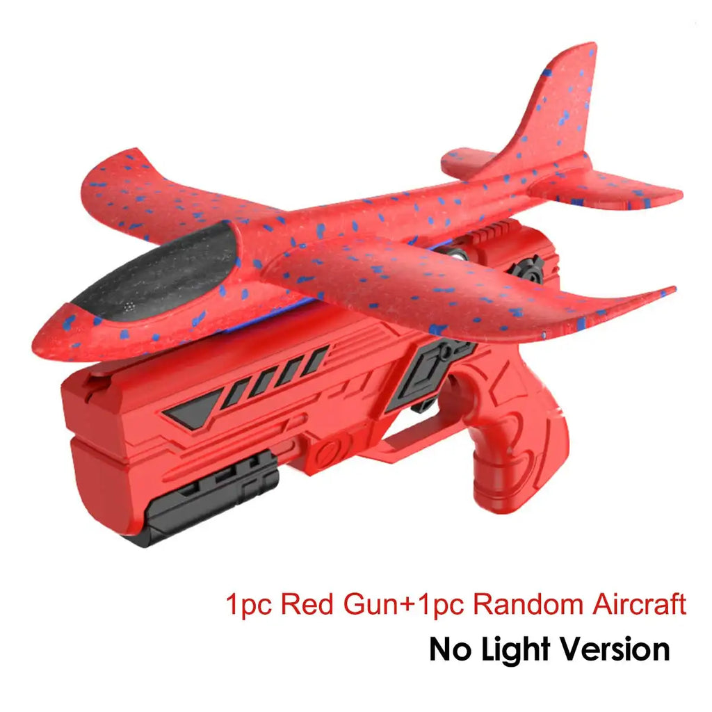 Kids Foam Aircraft Launcher — 10M Catapult Glider Plane Toy for Outdoor Play