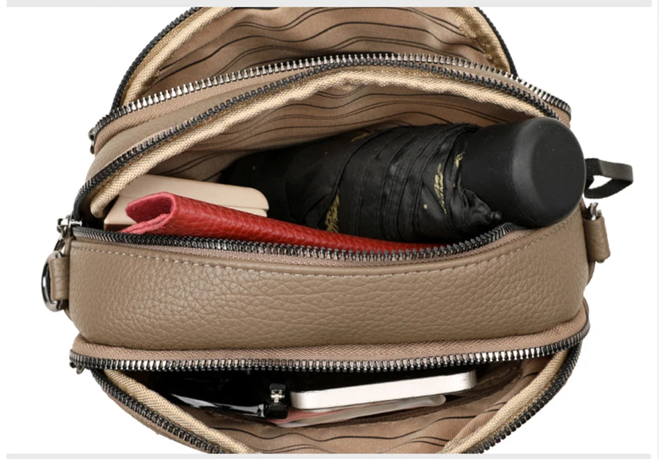 Luxury Solid Color Square Shoulder Crossbody Bag – Vintage PU Leather Messenger Handbag for Women