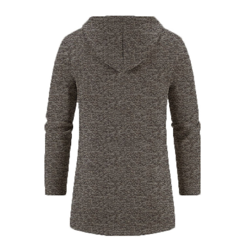 Men's Longline Zip-Up Hoodie