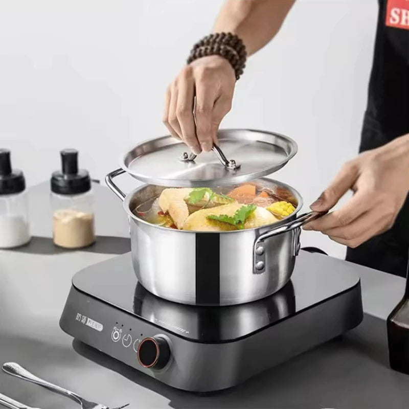 Aluminum Cookware Set – Stackable 5- & 7-Piece Options