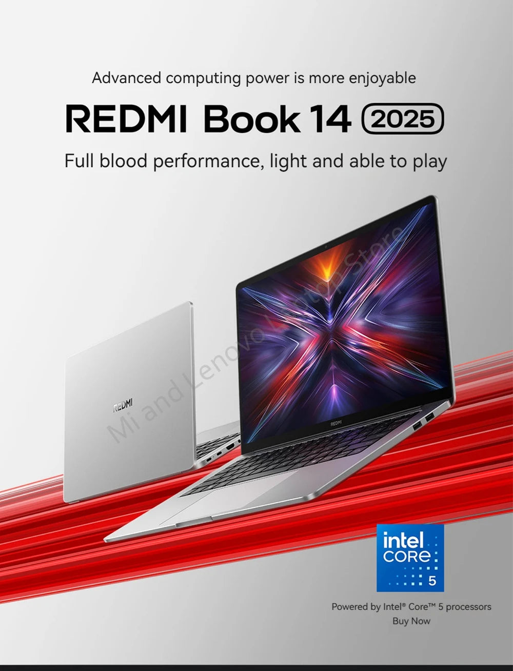Xiaomi Redmi Book 14 2025 Laptop – Intel Core 5 220H, 2.8K 120Hz Display, 16GB/32GB DDR5, Up to 1TB SSD