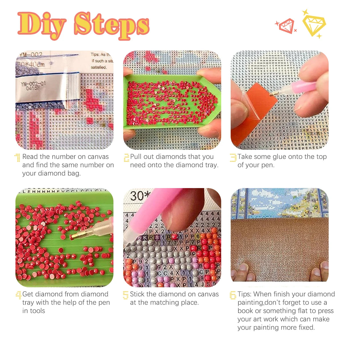 RUOPOTY Landscape Diamond Painting Kit — DIY Mosaic