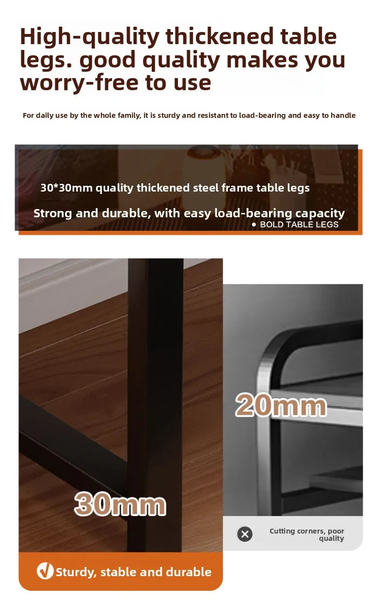 L-Shaped Corner Computer Desk — Home Office Study Table & E-Sports Gaming Desk