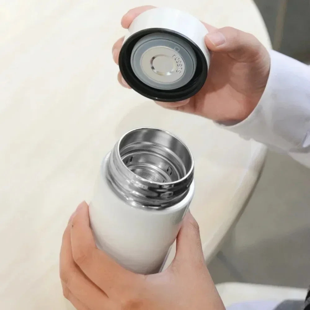 200ml Mini Stainless Steel Vacuum Flask Thermos – Lightweight Insulated Travel Tumbler, 12–24Hr