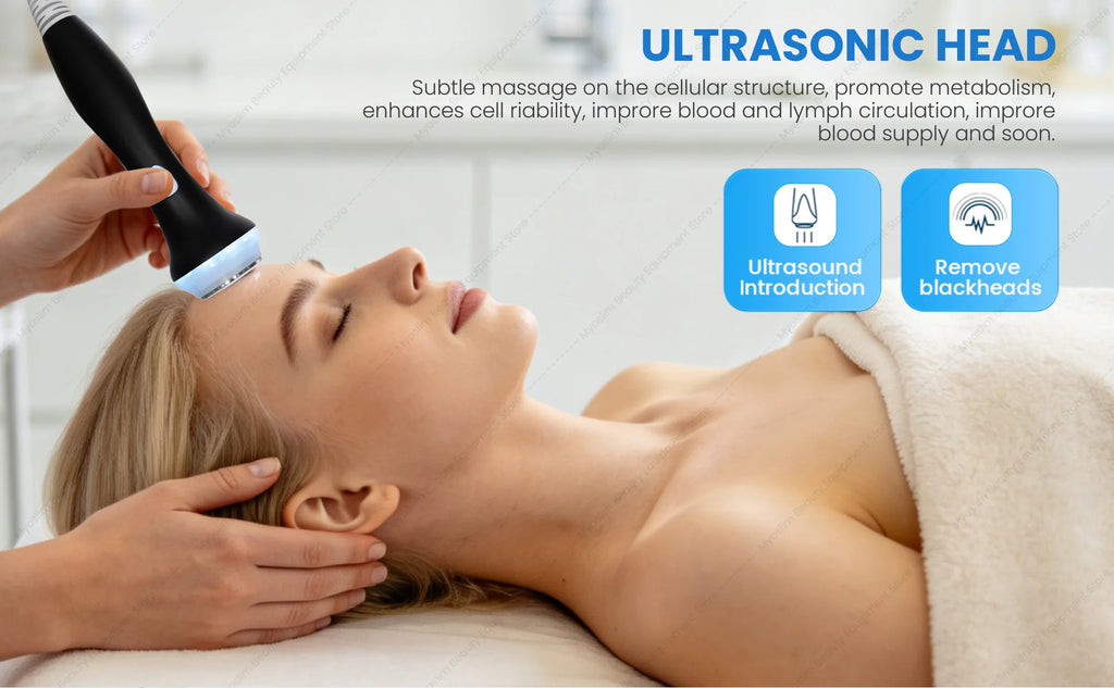 MYOSLIM 7-in-1 Smart Skin Analysis & Beauty Machine – Blackhead Remover, Wrinkle Reduction & Skin Tester