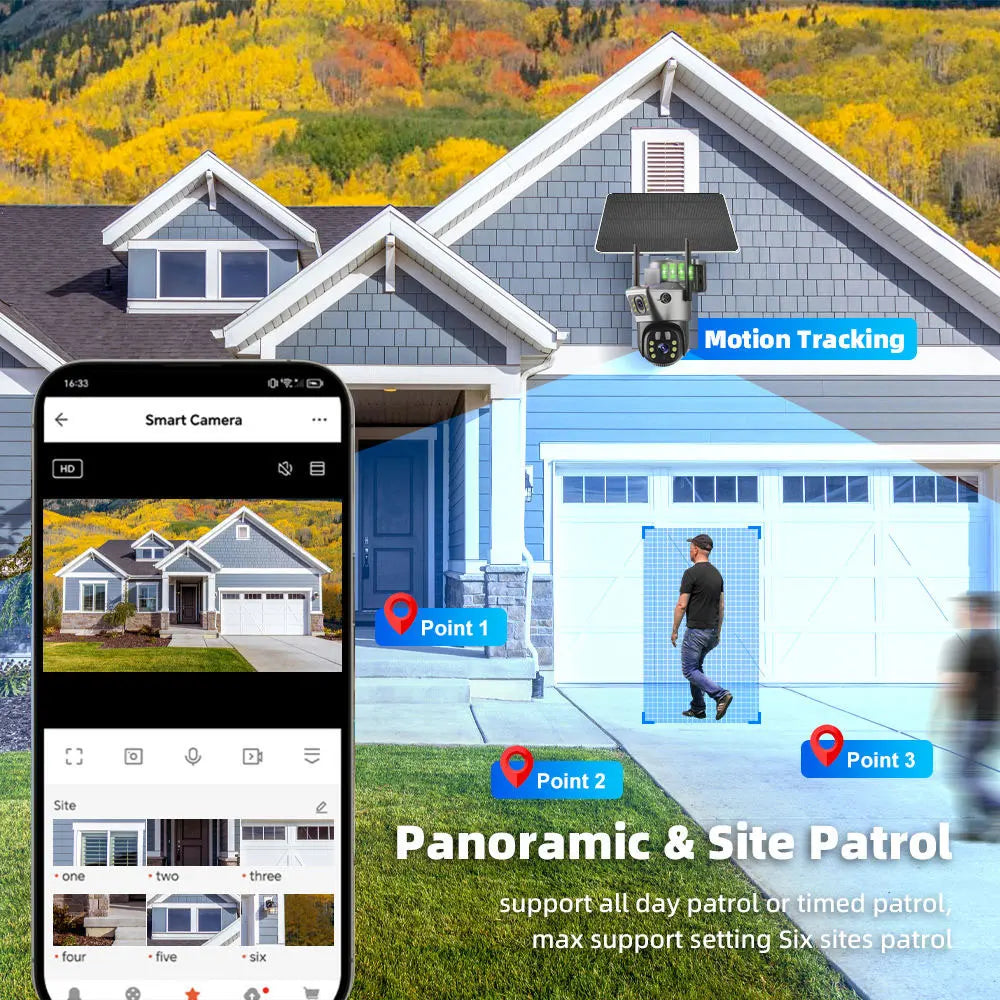 Jaxcam Solar Security Camera – Wi-Fi or 4G Options