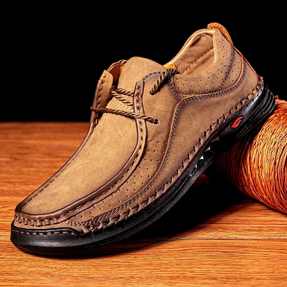 Men's Microfiber Slip-On Casual Shoes