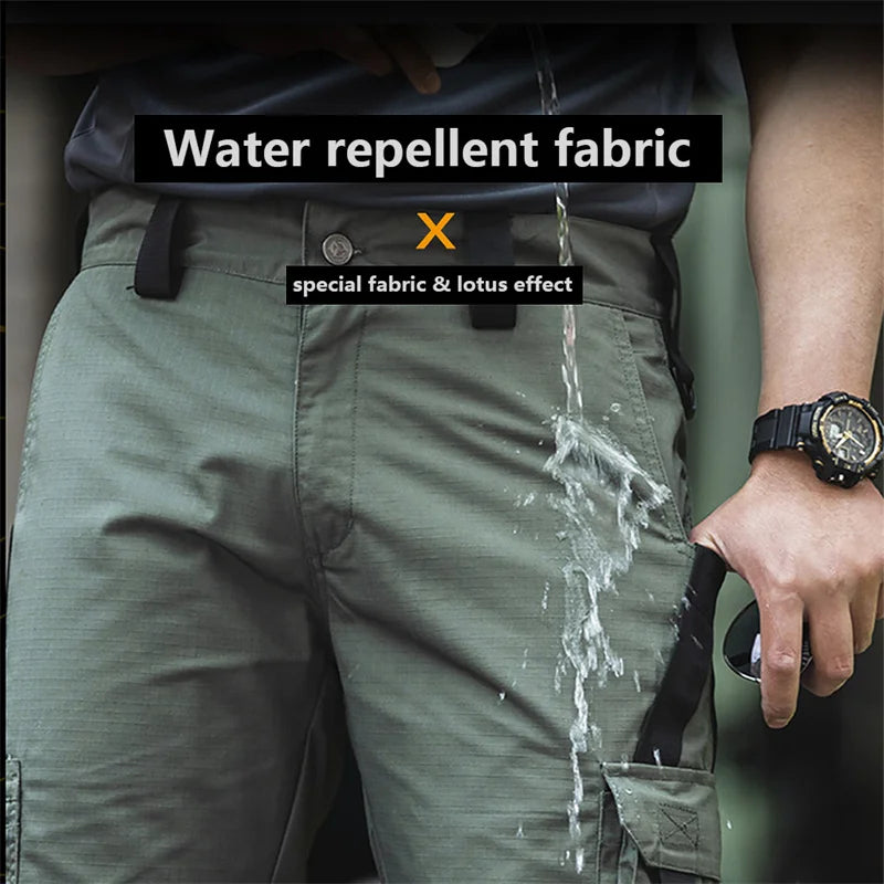 Men's Tactical Cargo Shorts with Pockets