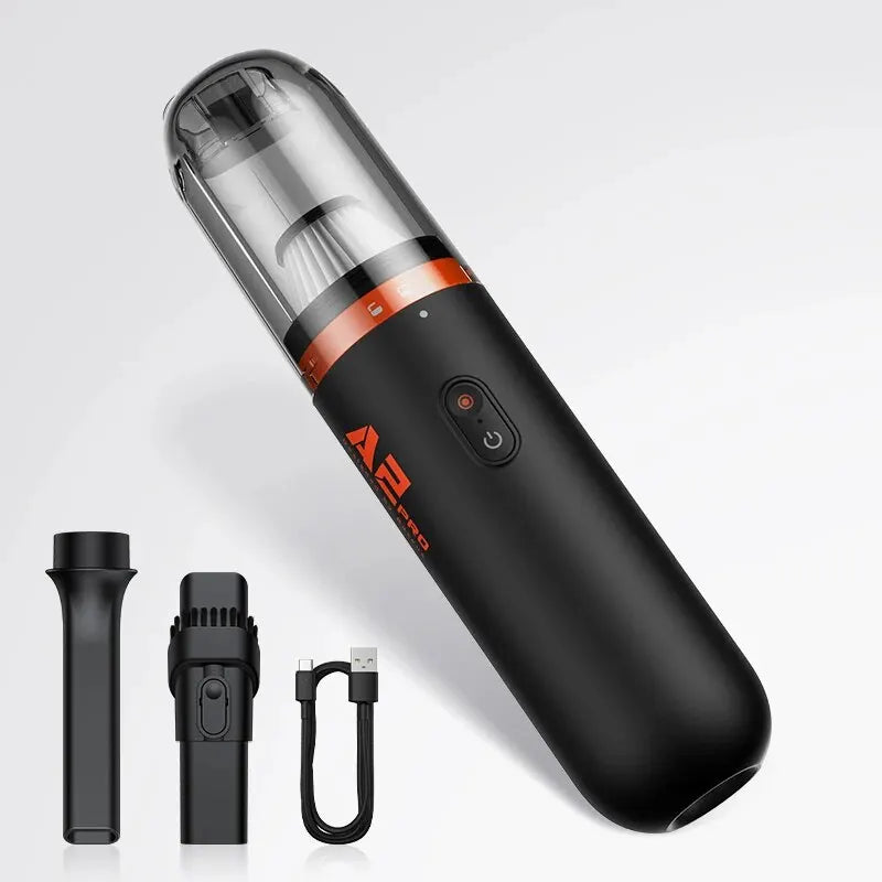 Baseus Mini Handheld Car Vacuum – 6000Pa Powerful Suction, Blow & Vacuum 2-in-1 for Car, Home & Office