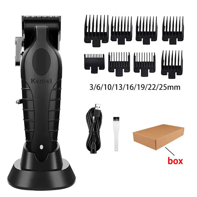 Professional Hair Clipper & Trimmer Kit — Electric Shaver for Men, Multiple Models