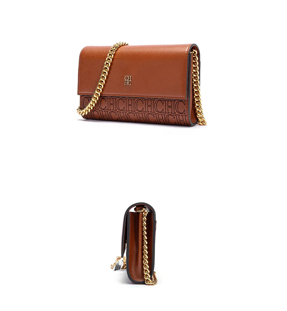 Women's Magnetic Flip Chain Shoulder Bag – Small Square Crossbody Wallet Bag
