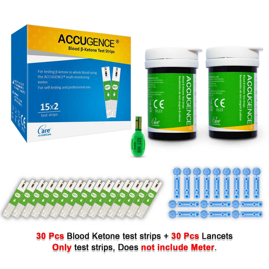 Wcore Blood Ketone Meter Kit – Fast 5-Second Ketone Monitoring for Keto Diet, Ketosis & Low-Carb Lifestyle