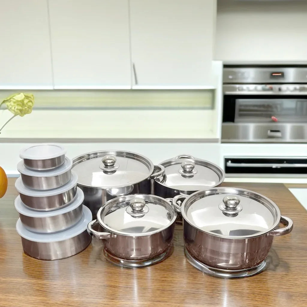 Cookware Sets – Aluminum, Stainless Steel & Nonstick Options