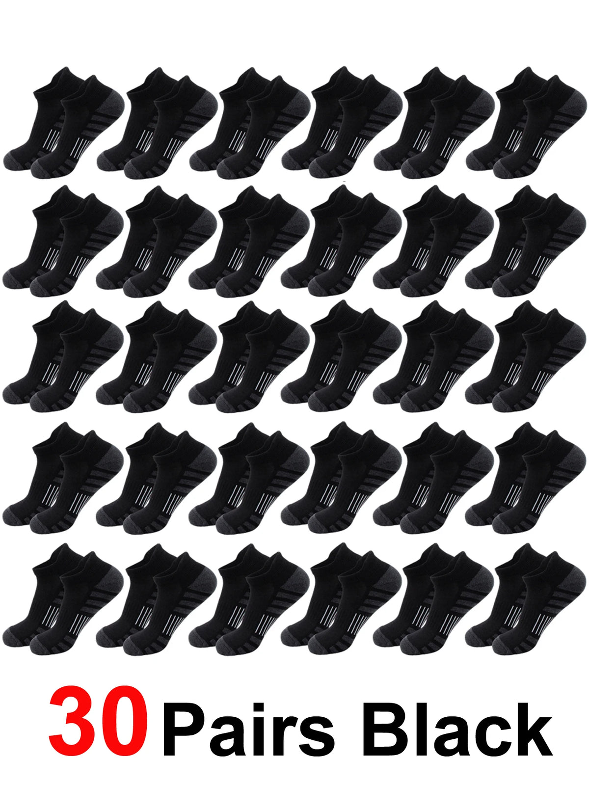 Cushioned Ankle Athletic Socks – Low-Cut Tab Multipacks