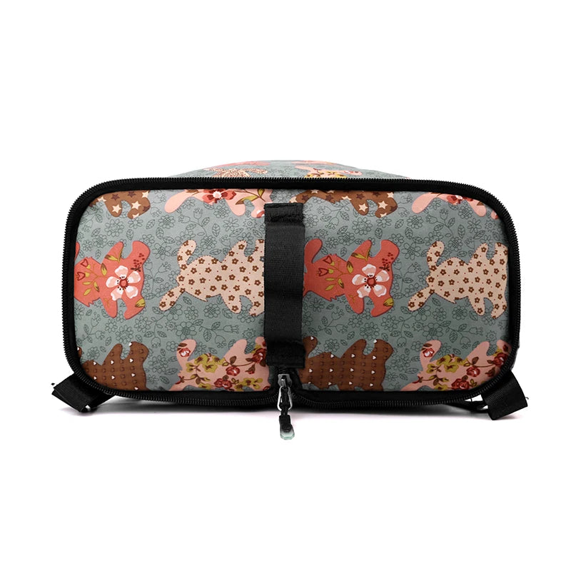 Women's Drawstring Backpack – Foldable Nylon Daypack