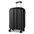 KONO Suitcase Lightweight hard case trolley suitcase with 4 twin wheels ABS material