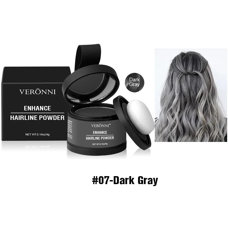 Waterproof Hairline Shadow Powder — Instant Root Cover & Scalp Filler (4g)