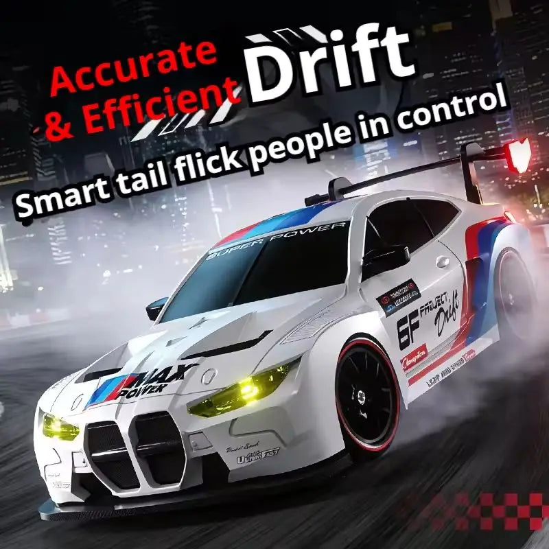 1:24 Scale 4WD RC Drift Car – High Speed Electric Racing Car for Kids & Adults