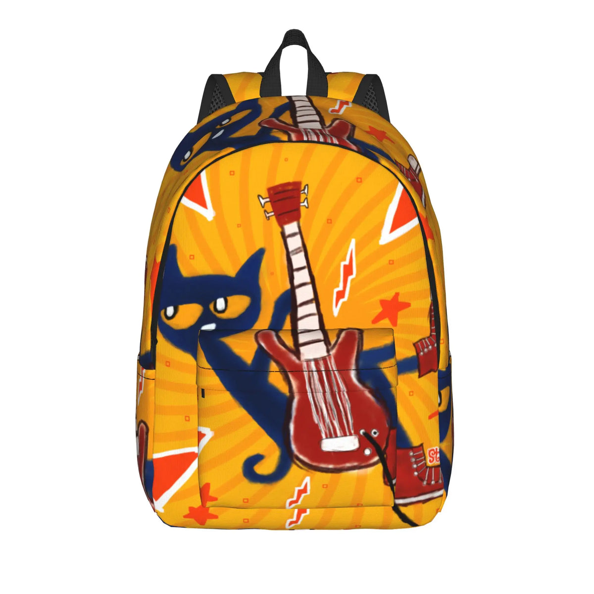 Pete the Cat Backpack – Casual Polyester Rucksack