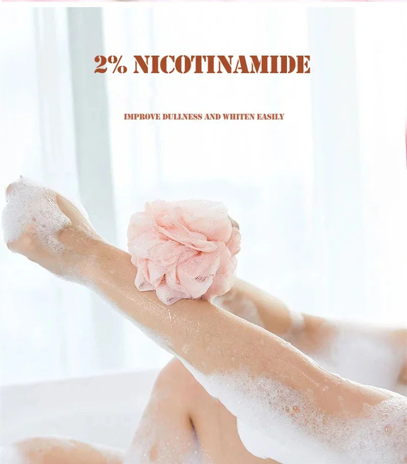 Body Whitening & Brightening Soap Bar – Bleaching Scrub for Knees, Armpits & Intimate Areas