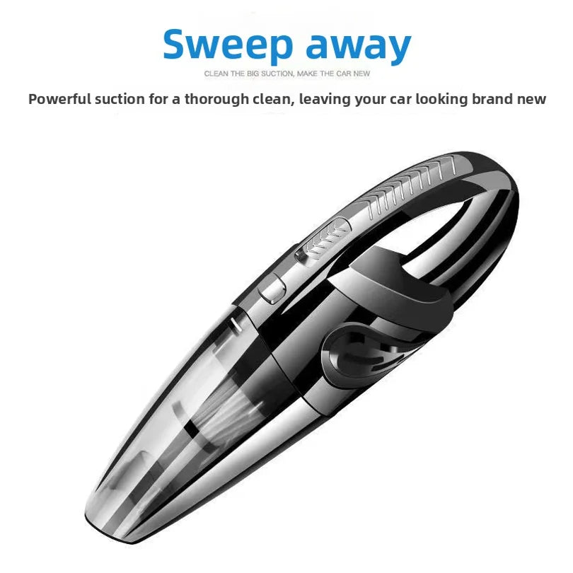 Cordless Handheld Vacuum Cleaner – Cyclonic Suction, Rechargeable, for Pet Hair & Home