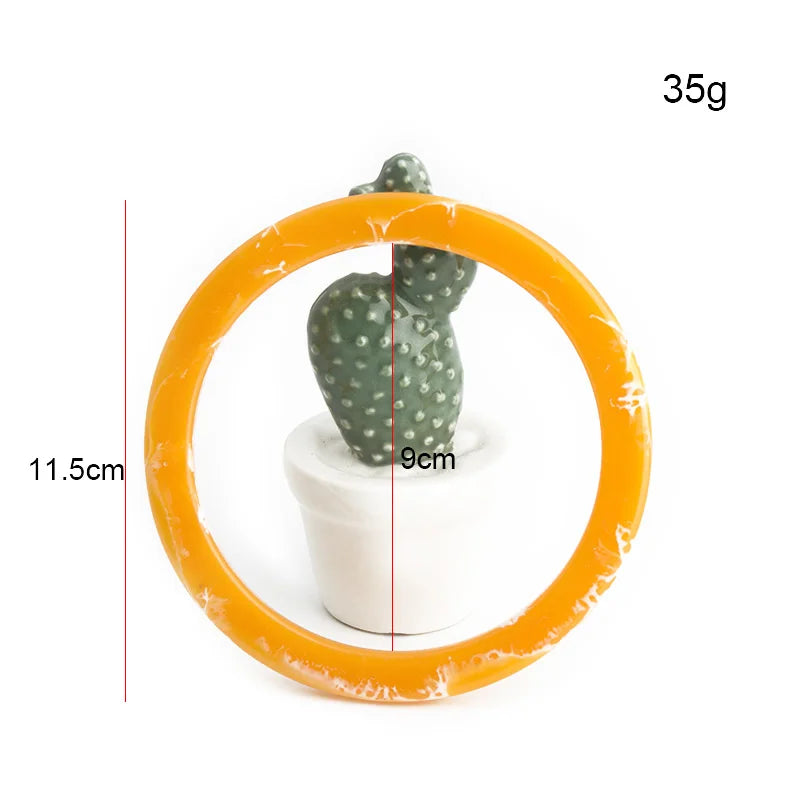Circle Resin Bag Handles O-Ring DIY Accessories — 2PCS Removable Plastic Wallet Rings