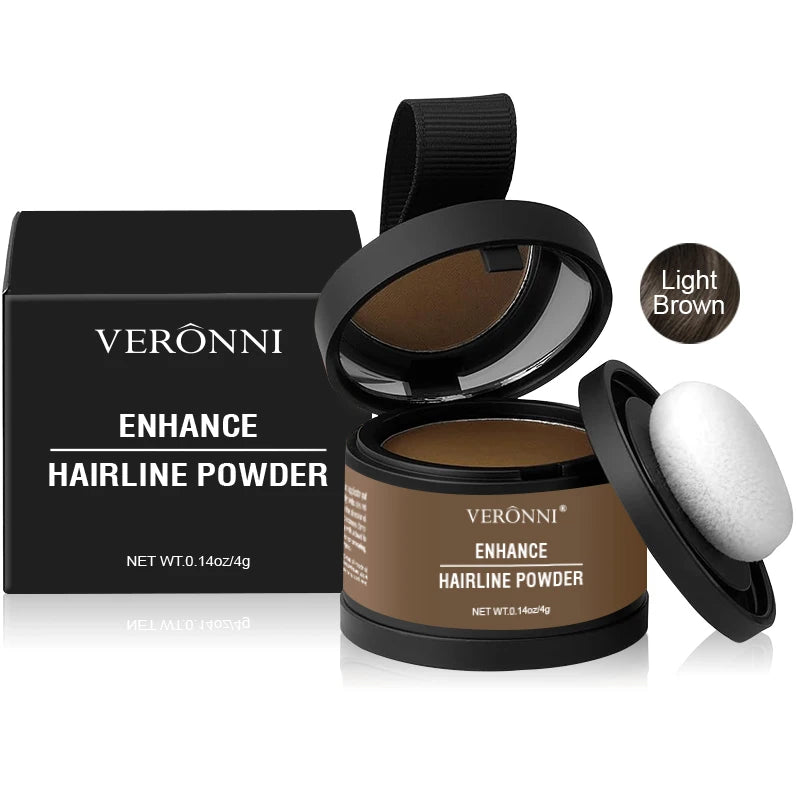 Hairline Shadow Powder — Waterproof Root Touch-Up for Thinning Hair